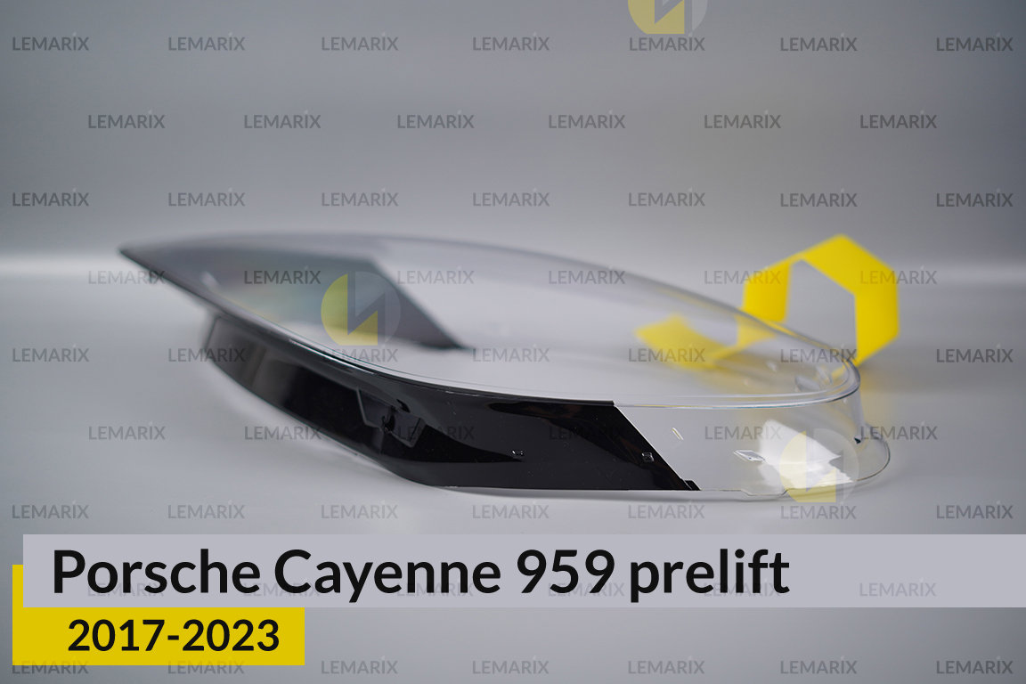 Скло фари Porsche Cayenne 959 (2017-2023) дорест ліве