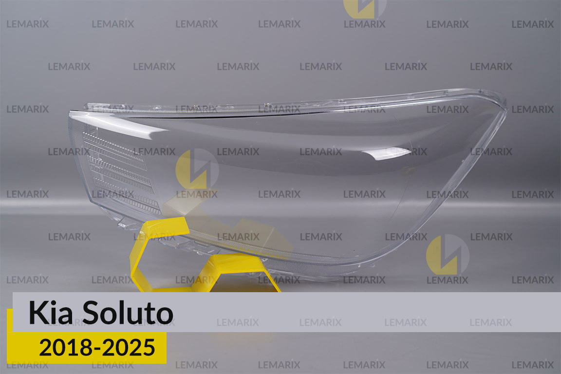 Скло фари Kia Soluto (2018-2026) ліве
