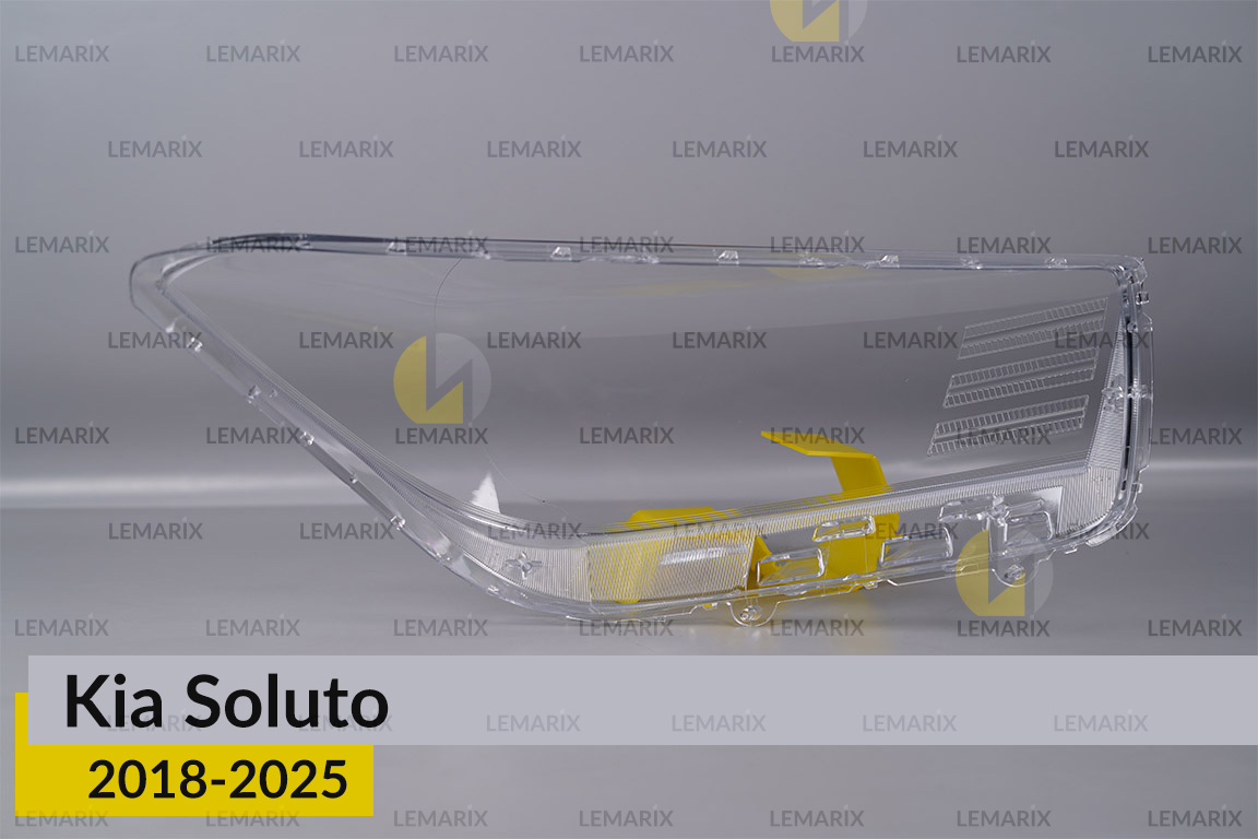Скло фари Kia Soluto (2018-2026) ліве