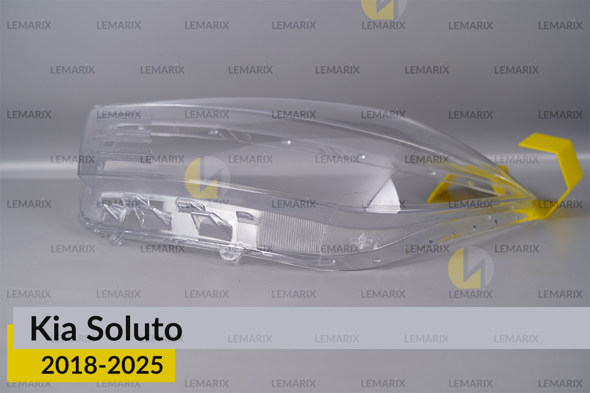 Скло фари Kia Soluto (2018-2026) ліве