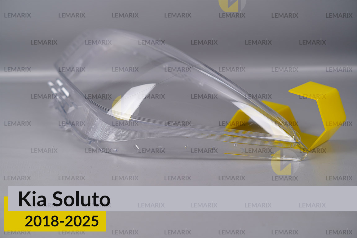 Скло фари Kia Soluto (2018-2026) ліве