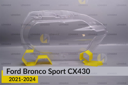 Скло фари Ford Bronco Sport CX430 (2021-2026) праве