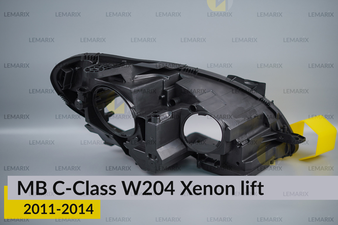 Корпус фары Mercedes-Benz C-Class W204 Xenon (2011-2014) рест левый