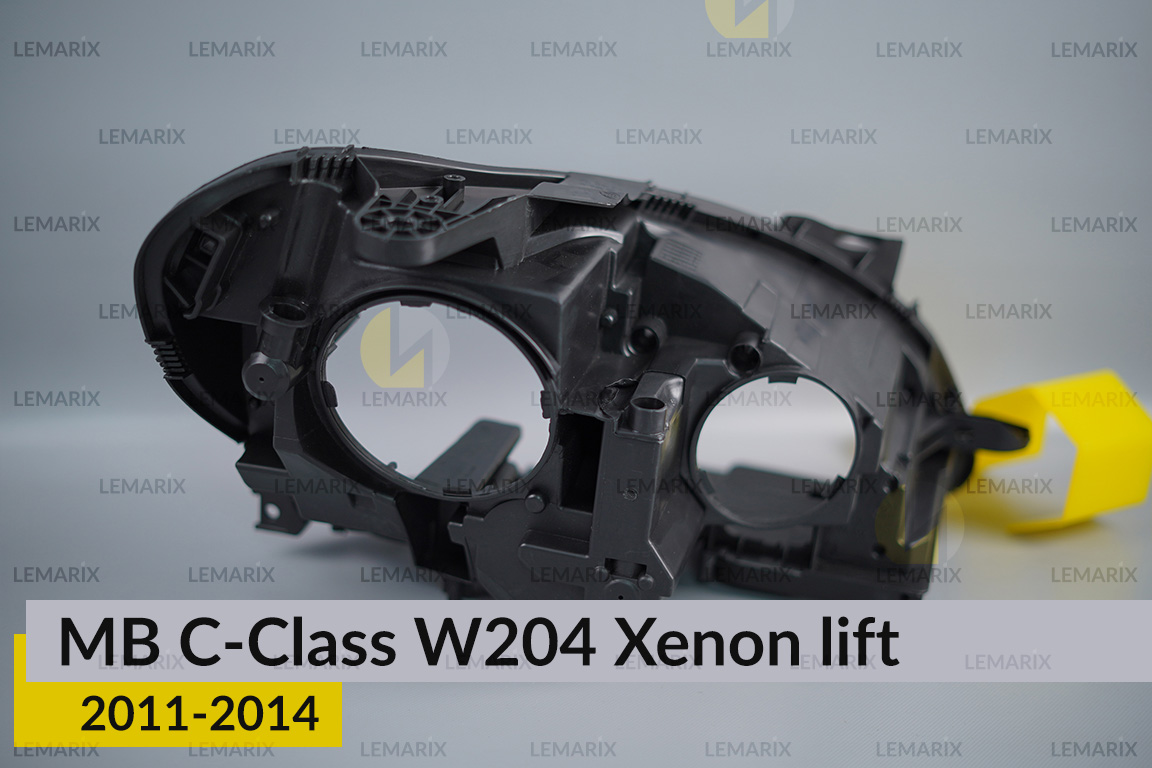 Корпус фары Mercedes-Benz C-Class W204 Xenon (2011-2014) рест левый
