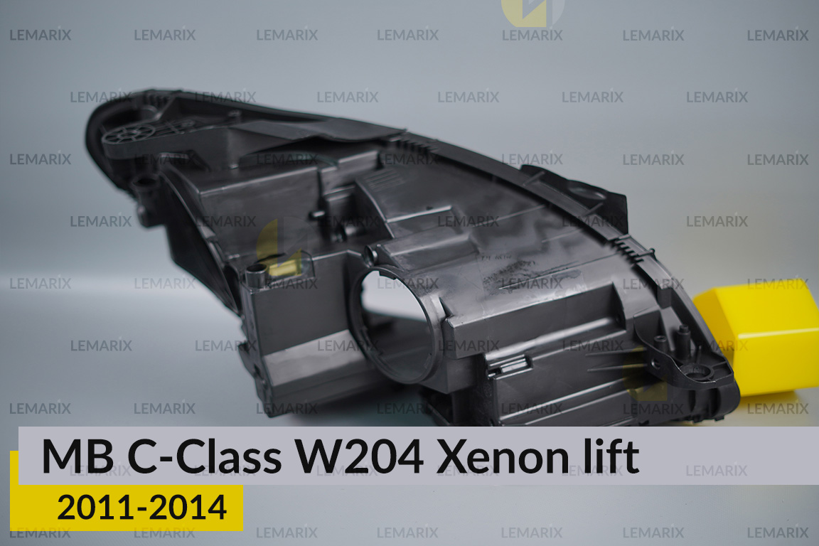 Корпус фары Mercedes-Benz C-Class W204 Xenon (2011-2014) рест левый