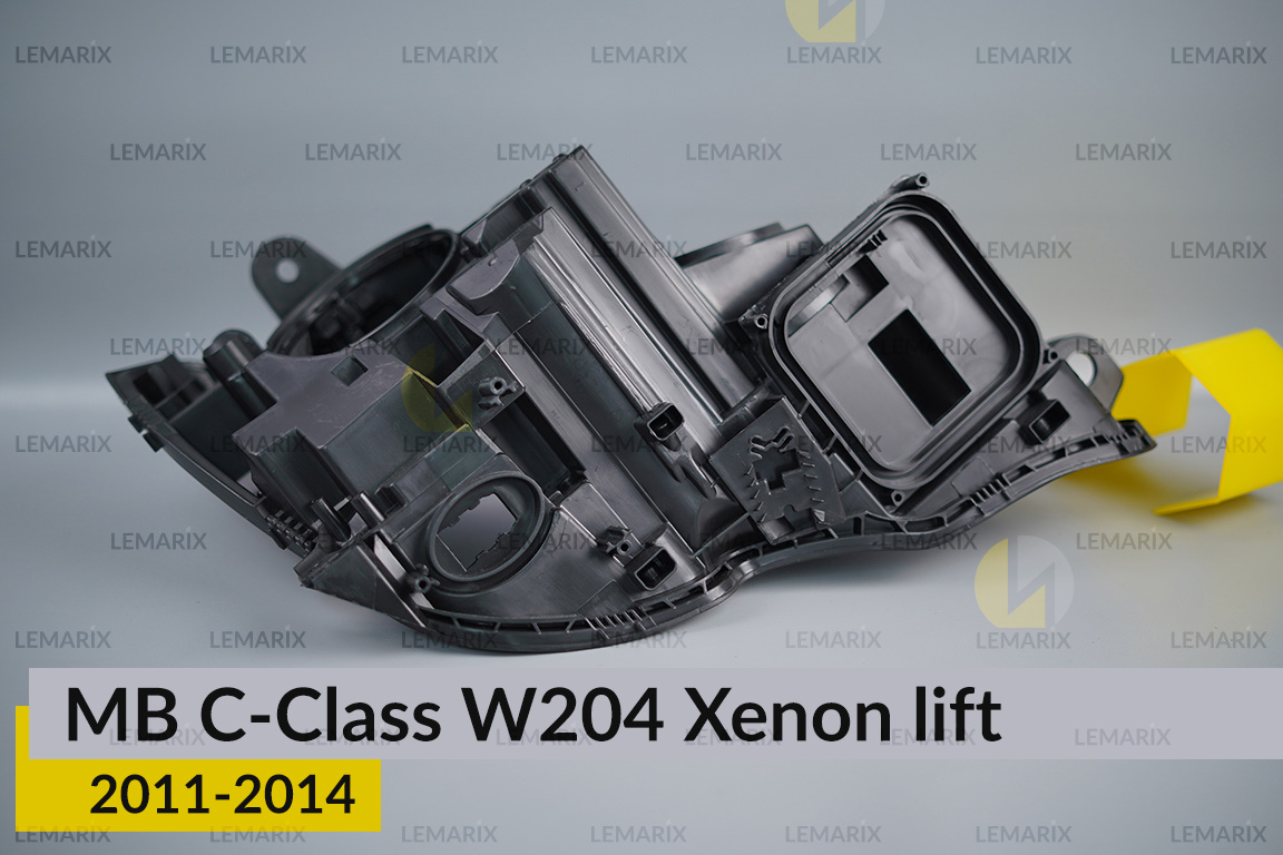 Корпус фары Mercedes-Benz C-Class W204 Xenon (2011-2014) рест левый