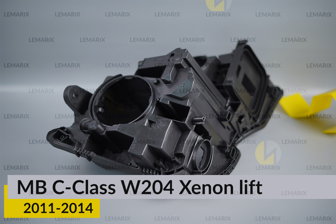 Корпус фары Mercedes-Benz C-Class W204 Xenon (2011-2014) рест левый