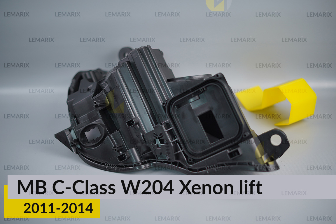 Корпус фары Mercedes-Benz C-Class W204 Xenon (2011-2014) рест левый