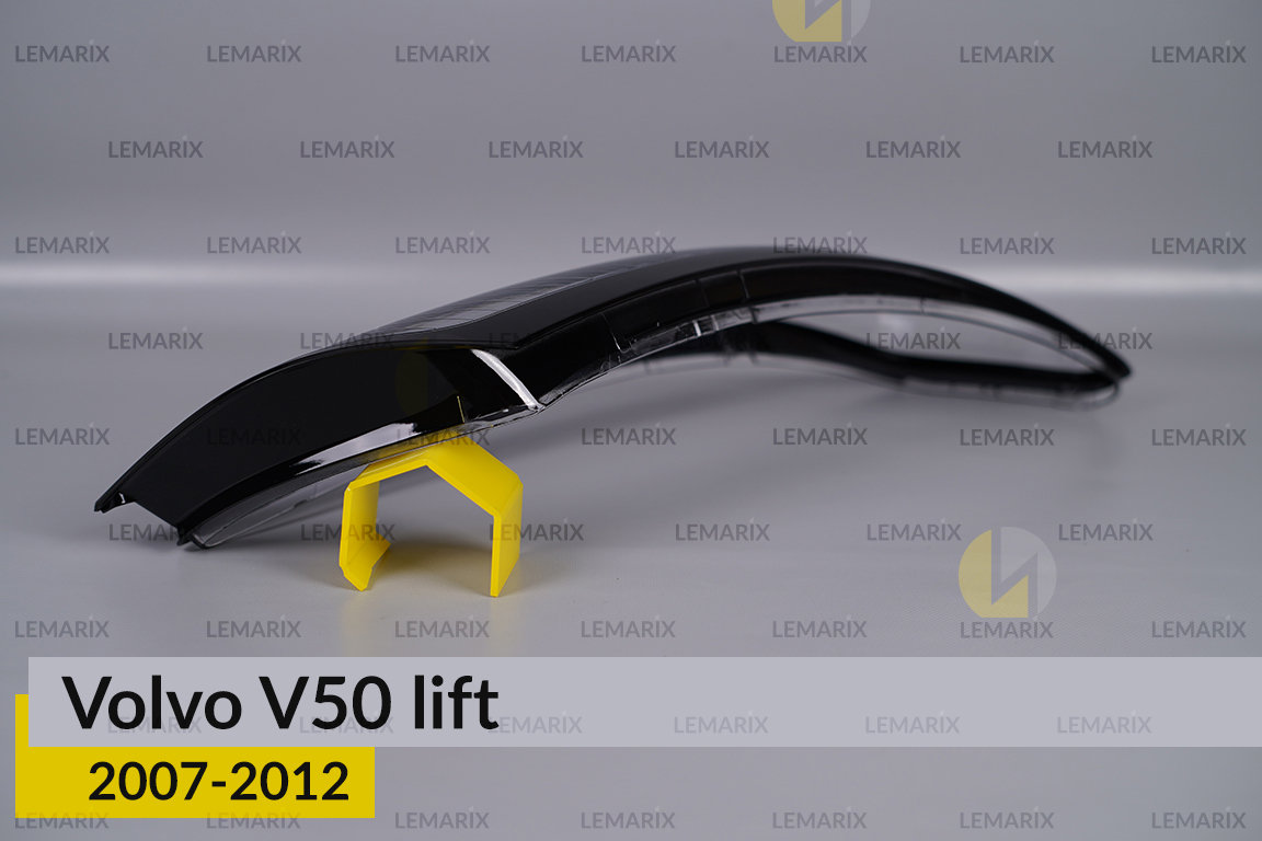 Скло фари Volvo V50 (2007-2012) рест праве