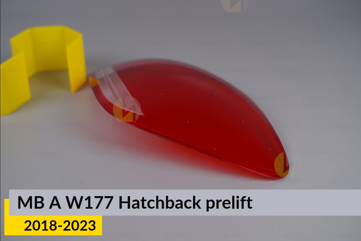 Стекло заднего фонаря Mercedes-Benz A-Class W177 Hatchback (2018-2023) дорест правое