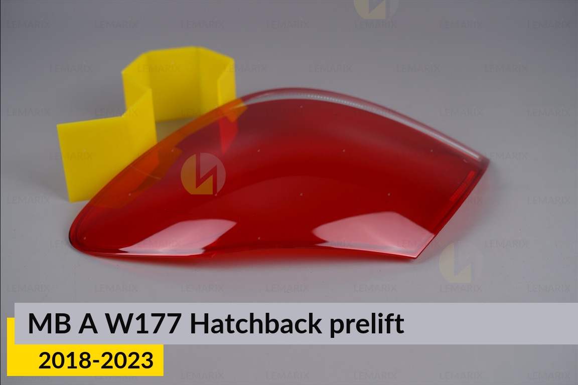 Стекло заднего фонаря Mercedes-Benz A-Class W177 Hatchback (2018-2023) дорест правое