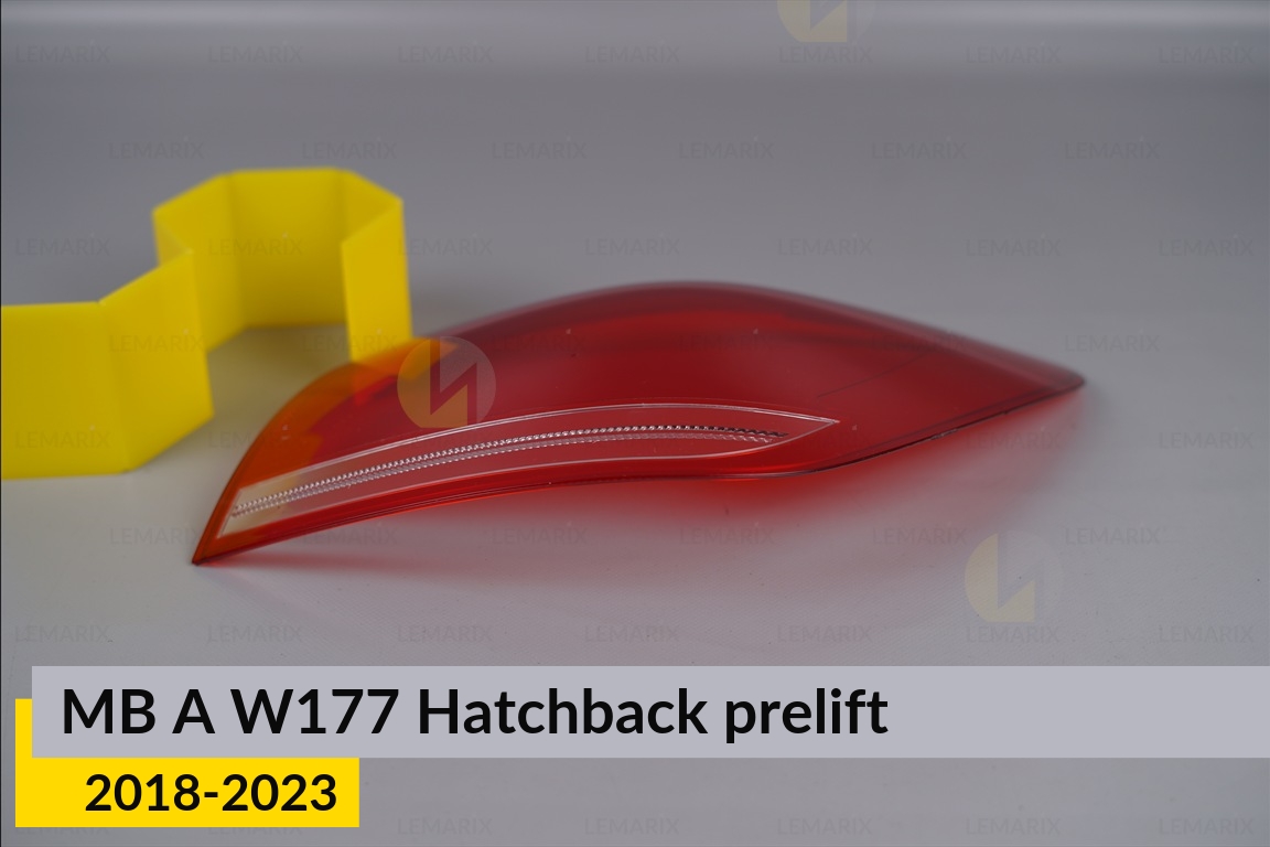 Стекло заднего фонаря Mercedes-Benz A-Class W177 Hatchback (2018-2023) дорест правое