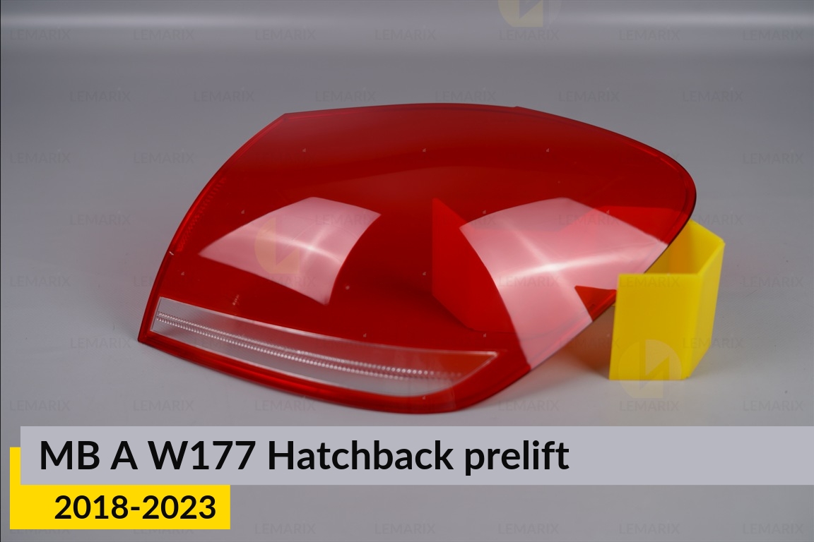 Стекло заднего фонаря Mercedes-Benz A-Class W177 Hatchback (2018-2023) дорест правое