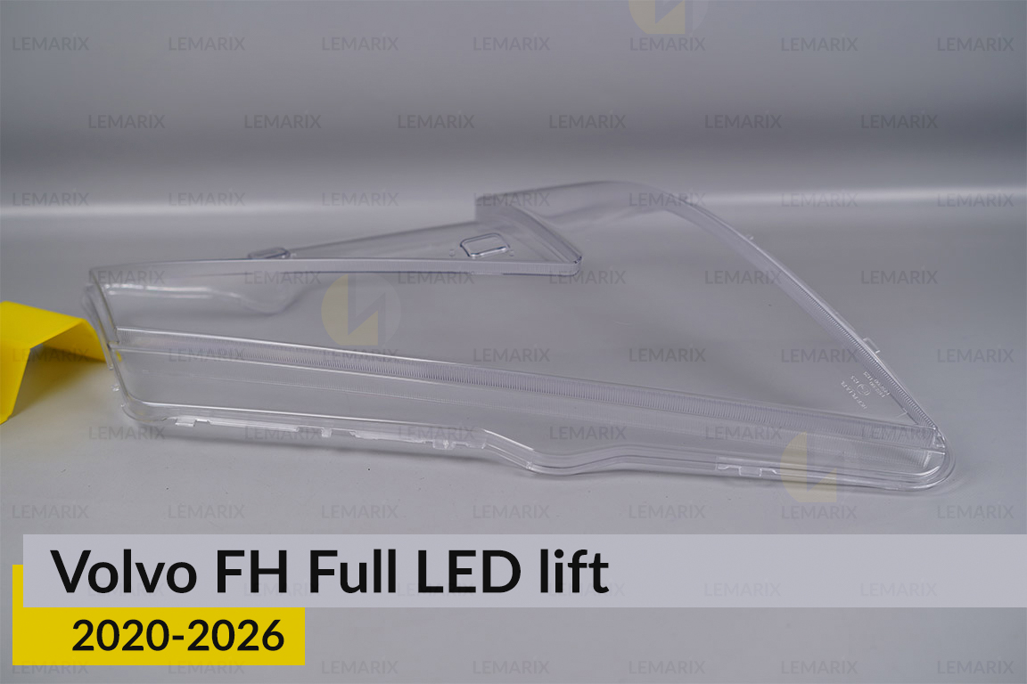 Стекло фары Volvo FH Full LED (2020-2026) рест левое