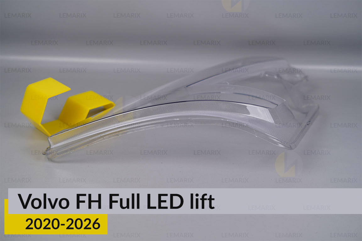 Скло фари Volvo FH Full LED (2020-2026) рест ліве