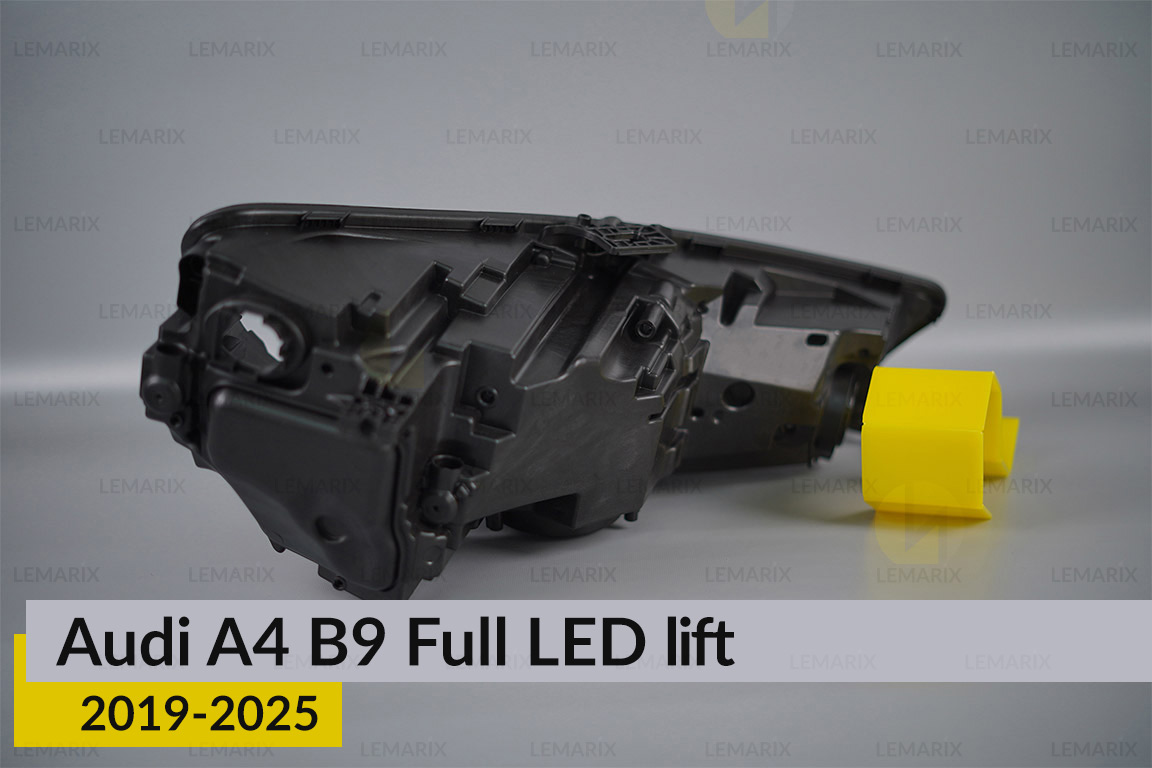 Корпус фари Audi A4 B9 Full LED (2019-2025) рест лівий