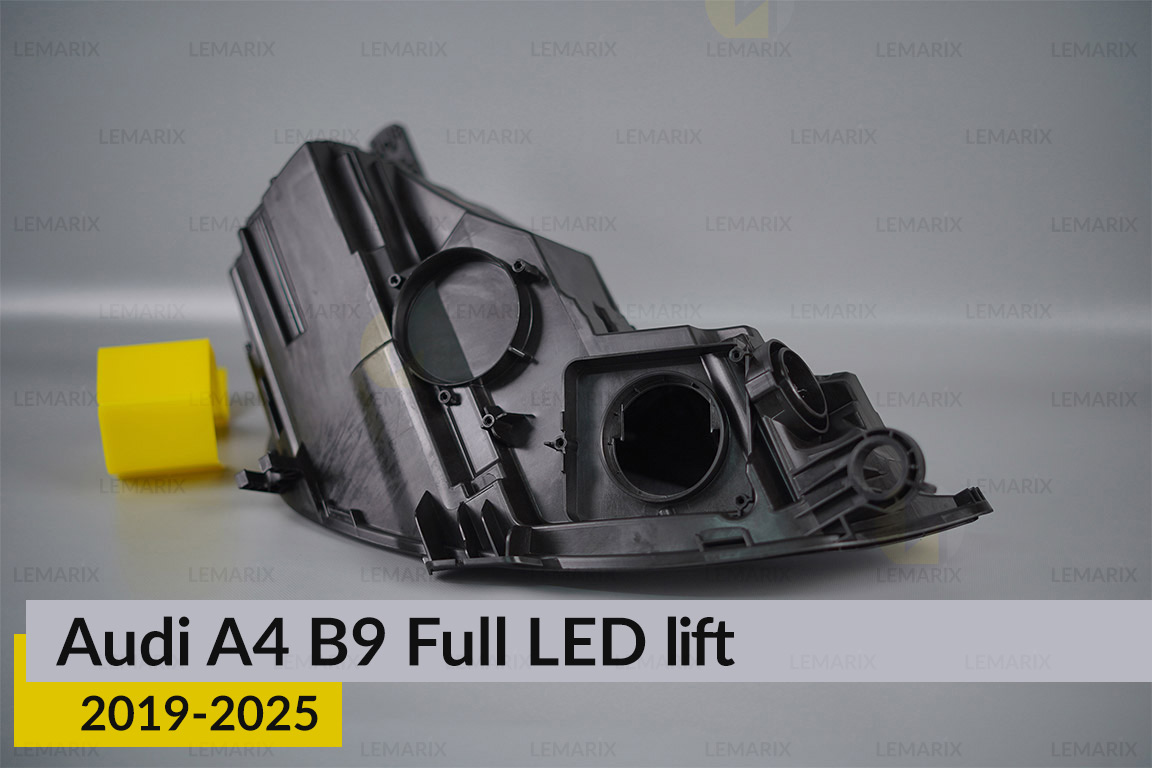 Корпус фари Audi A4 B9 Full LED (2019-2025) рест лівий