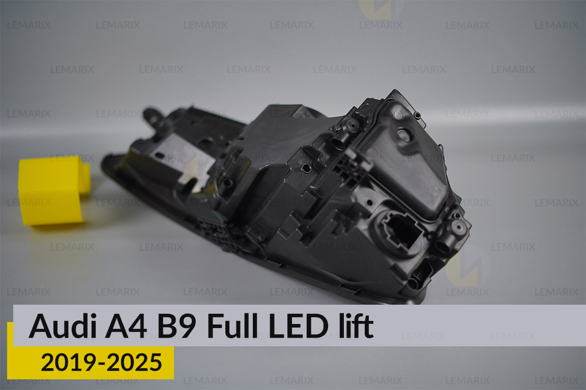 Корпус фари Audi A4 B9 Full LED (2019-2025) рест лівий