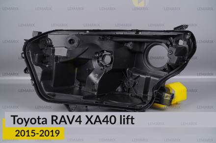 Корпус фари Toyota RAV4 XA40 (2015-2019) рест лівий