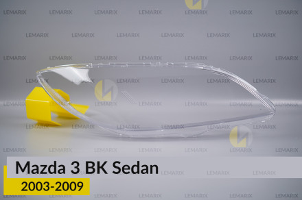 Скло фари Mazda 3 BK Sedan (2003-2009) праве