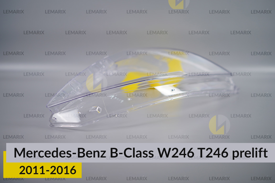 Скло фари Mercedes-Benz B-Class W246 T246 (2011-2016) дорест праве