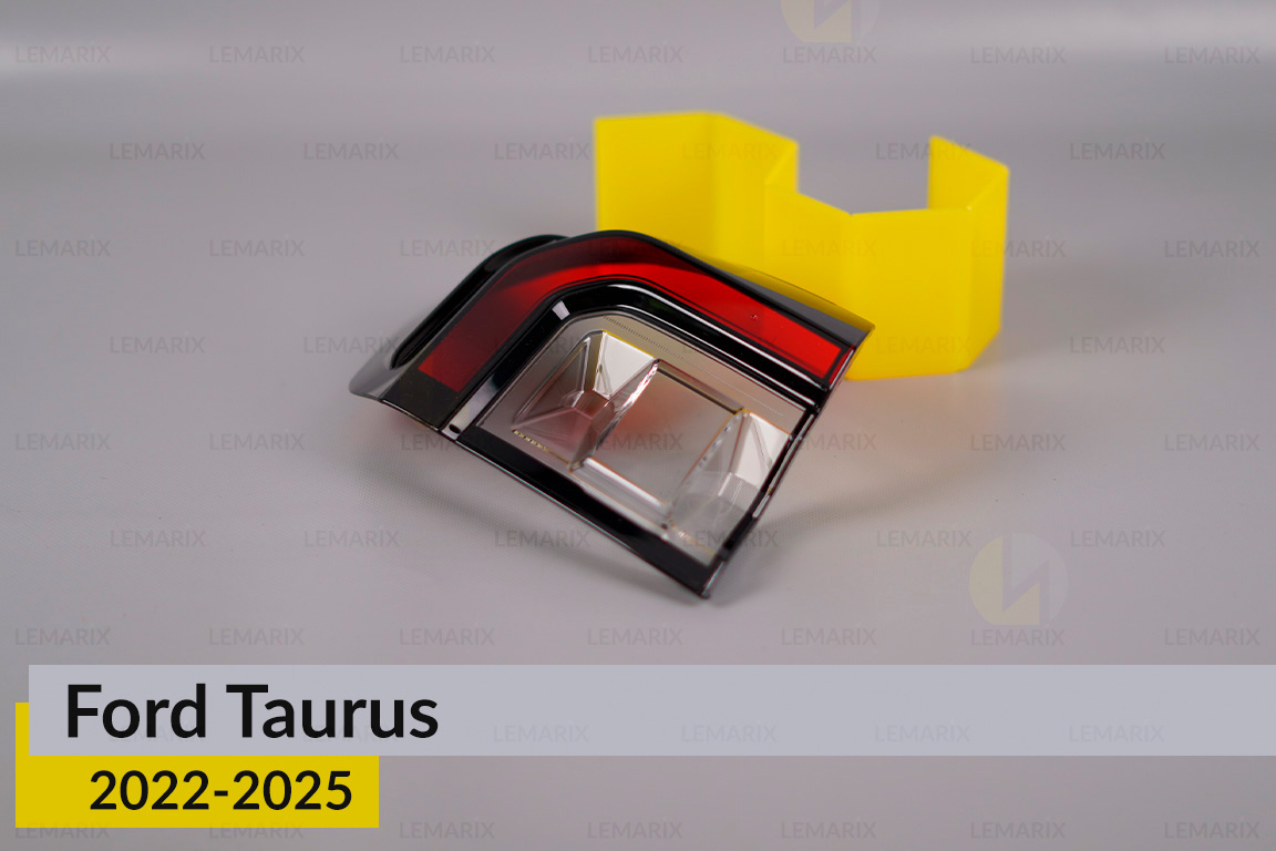 Скло заднього ліхтаря зовнішнє в крилі Ford Taurus (2022-2025) ліве