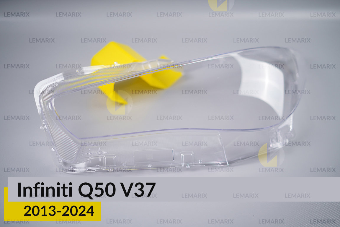 Скло фари Infiniti Q50 V37 (2013-2024) ліве