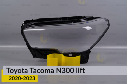 Стекло фары Toyota Tacoma N300 (2020-2023) рест левое