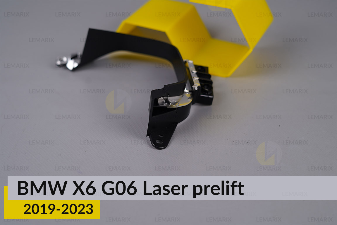 Декоративна маска під світловод лінзи мала BMW X6 G06 Laser (2019-2023) дорест ліва