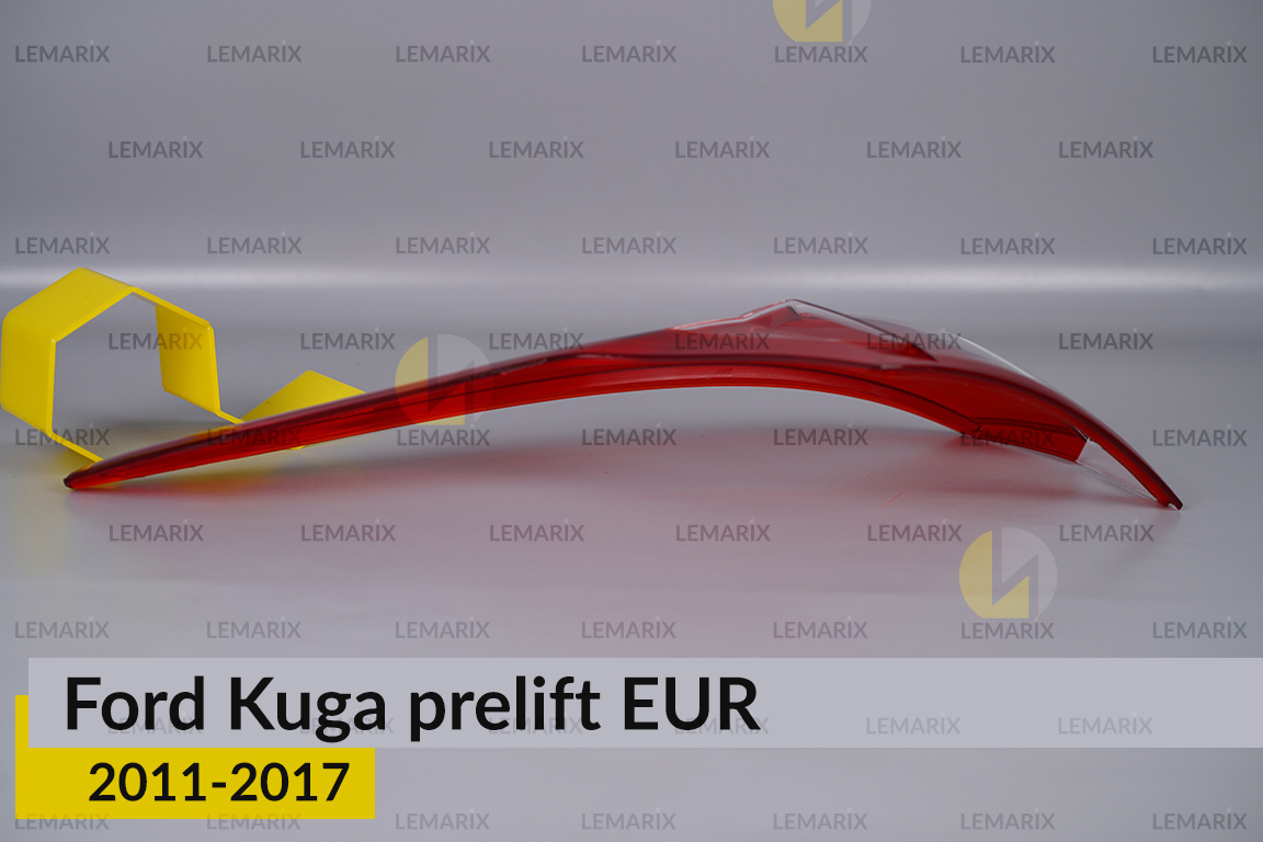 Скло заднього ліхтаря зовнішнє в крилі Ford Kuga EUR (2011-2017) дорест ліве
