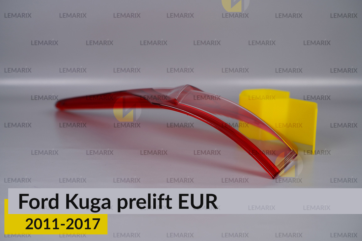 Скло заднього ліхтаря зовнішнє в крилі Ford Kuga EUR (2011-2017) дорест ліве