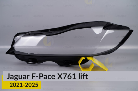 Стекло фары Jaguar F-Pace X761 (2021-2025) рест левое