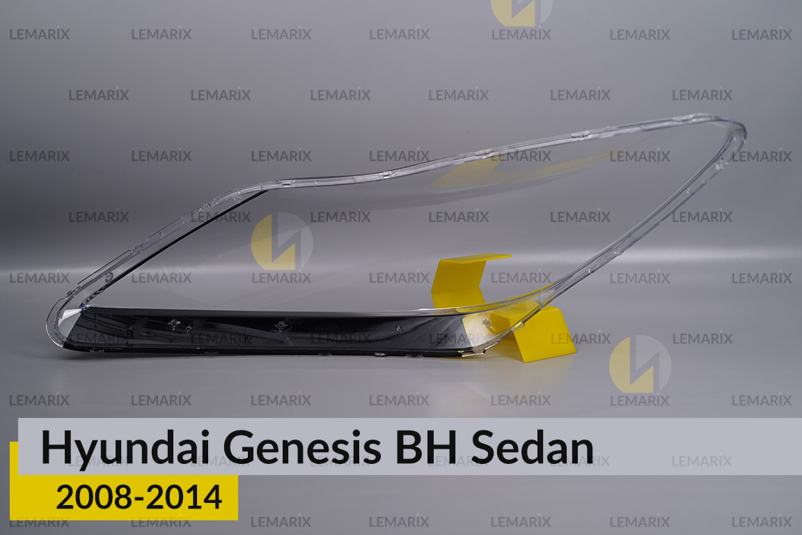 Скло фари Hyundai Genesis BH Sedan (2008-2014) праве