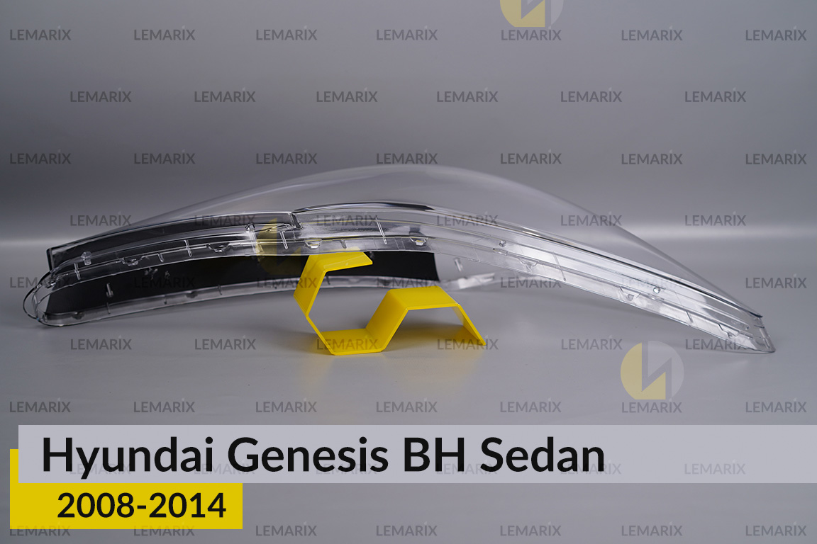 Скло фари Hyundai Genesis BH Sedan (2008-2014) праве