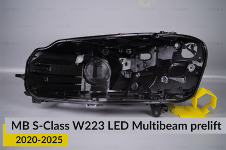 Корпус фары Mercedes-Benz S-Class W223 LED Multibeam (2020-2026) дорест левый