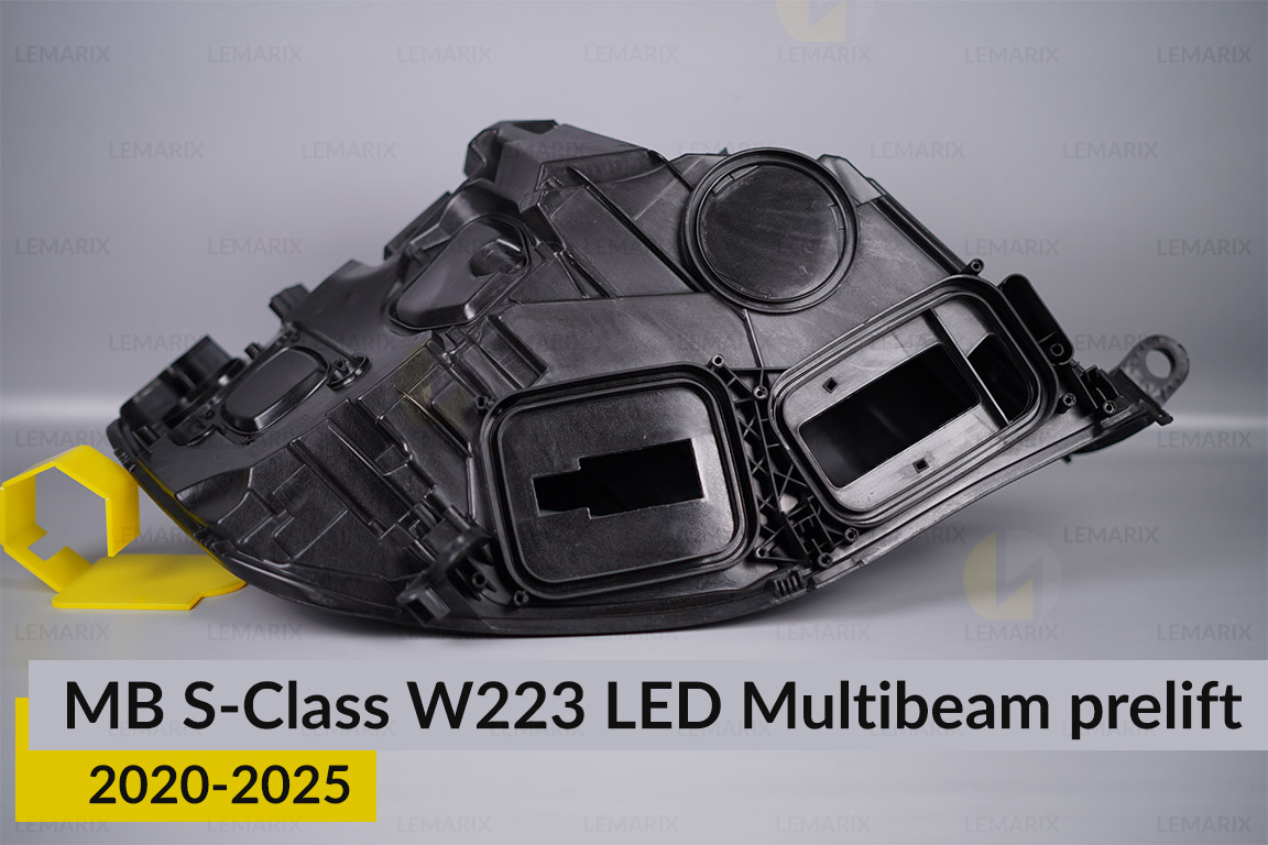 Корпус фари Mercedes-Benz S-Class W223 LED Multibeam (2020-2026) дорест лівий