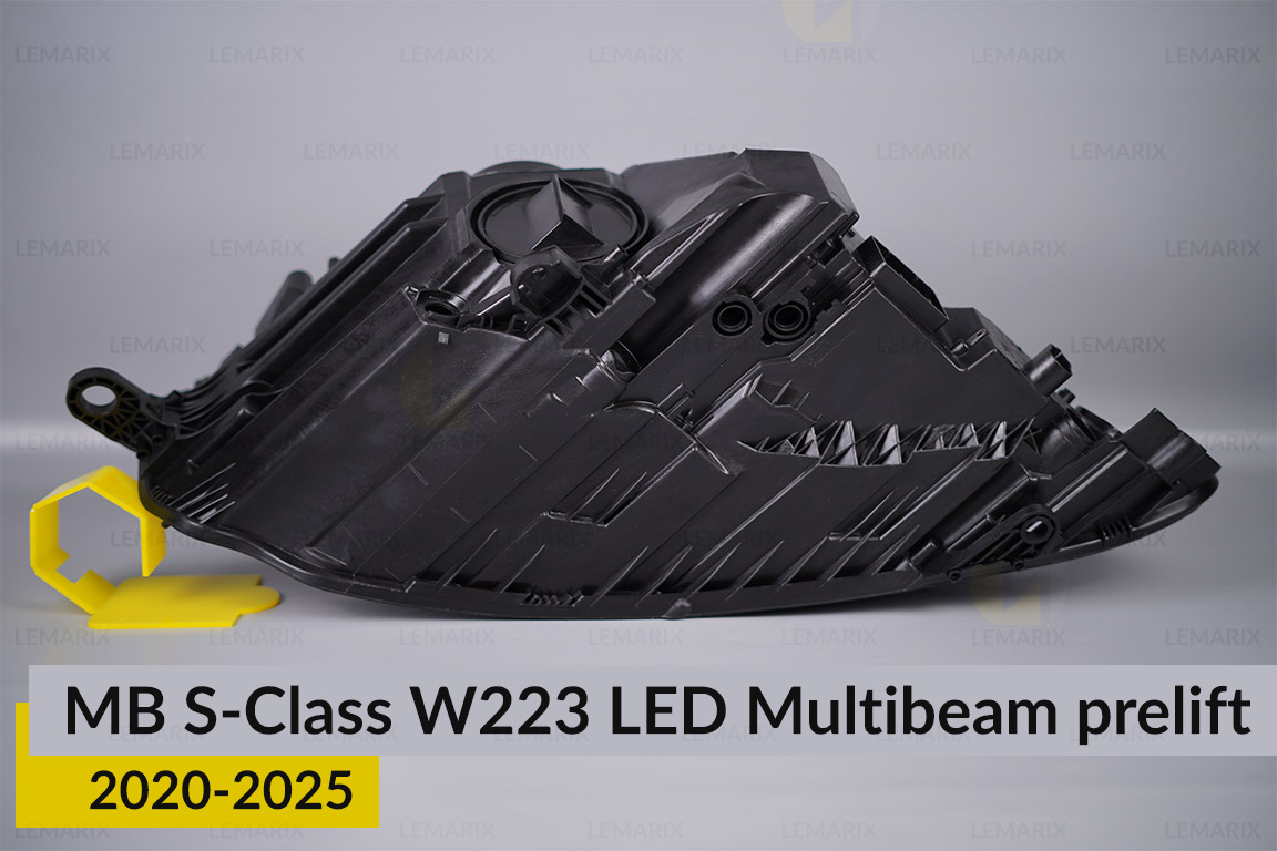 Корпус фари Mercedes-Benz S-Class W223 LED Multibeam (2020-2026) дорест лівий