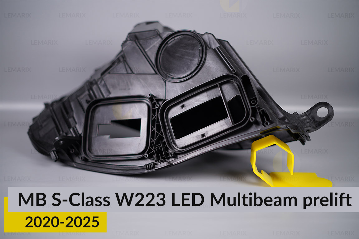 Корпус фари Mercedes-Benz S-Class W223 LED Multibeam (2020-2026) дорест лівий