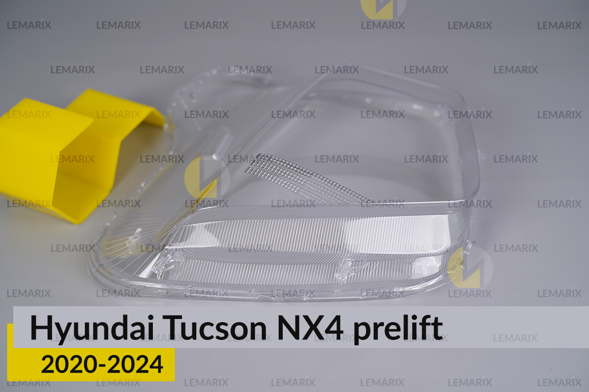 Скло фари Hyundai Tucson NX4 (2020-2024) дорест праве