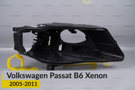 Корпус фари VW Volkswagen Passat B6 Xenon (2005-2011) правий