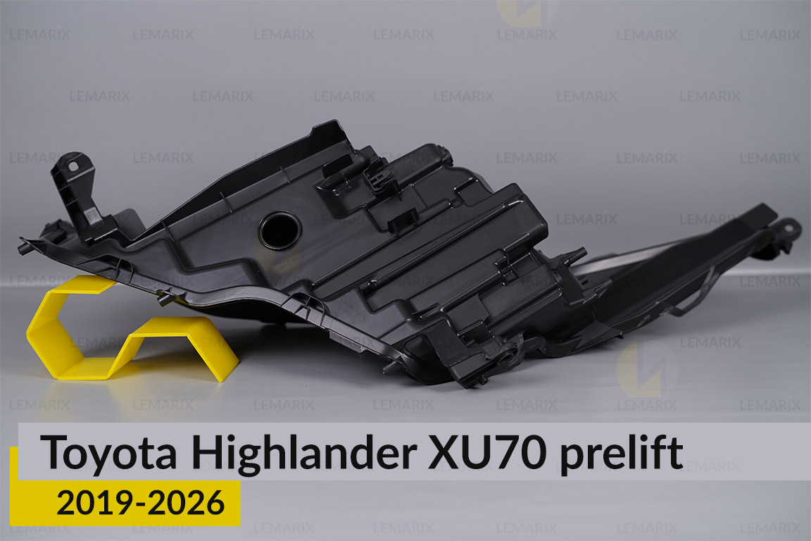 Корпус фари Toyota Highlander XU70 (2019-2026) дорест правий