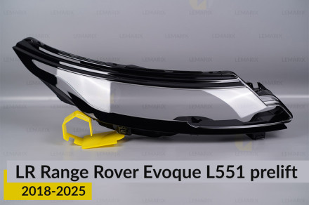 Скло фари Land Rover Range Rover Evoque L551 (2018-2026) дорест праве