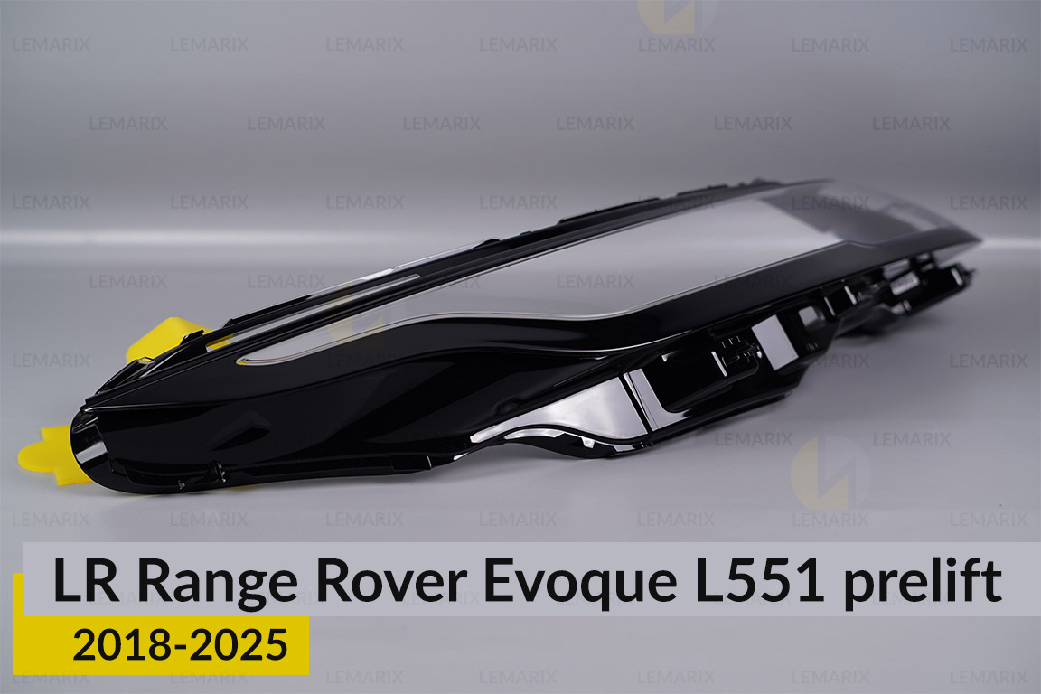 Скло фари Land Rover Range Rover Evoque L551 (2018-2026) дорест праве