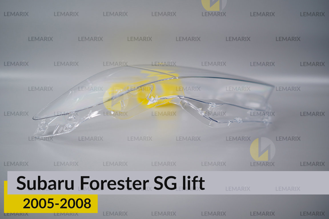 Стекло фары Subaru Forester SG (2005-2008) рест правое
