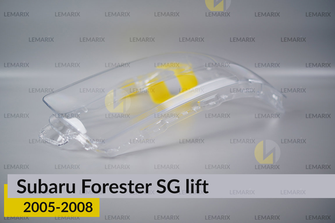 Стекло фары Subaru Forester SG (2005-2008) рест правое