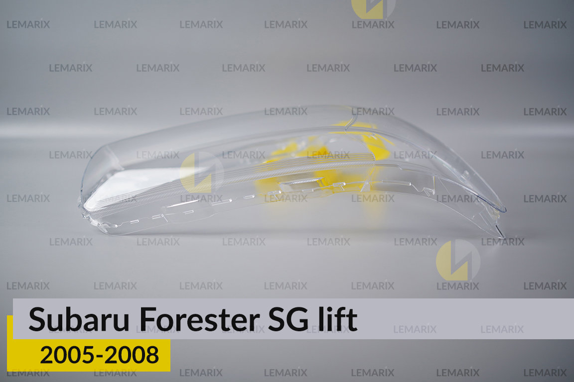 Стекло фары Subaru Forester SG (2005-2008) рест правое