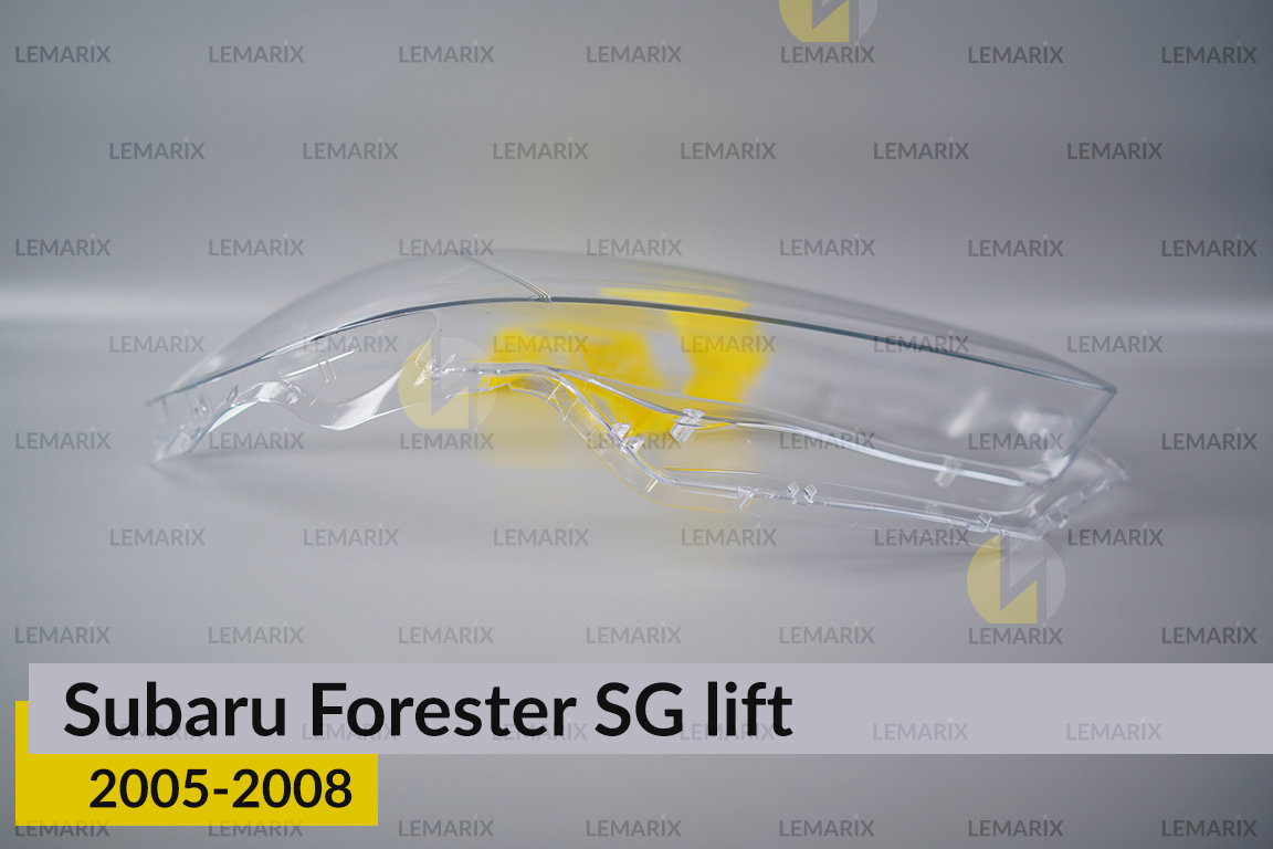 Стекло фары Subaru Forester SG (2005-2008) рест правое