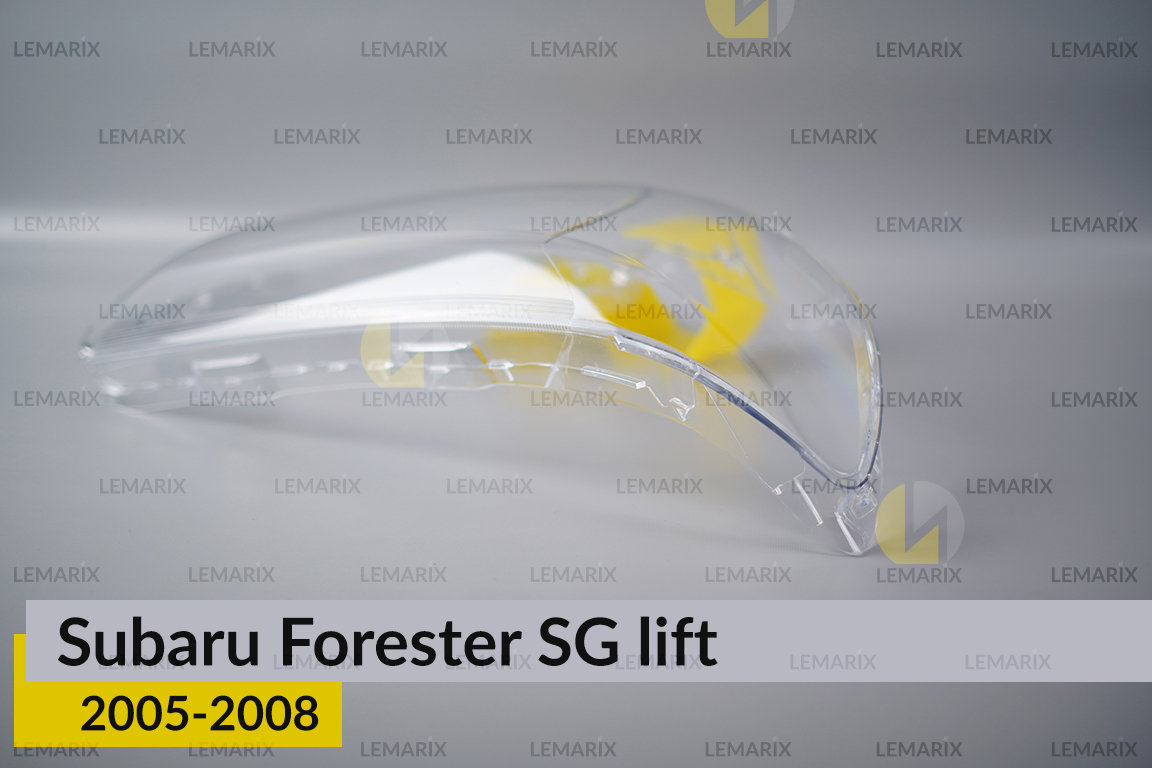 Стекло фары Subaru Forester SG (2005-2008) рест правое