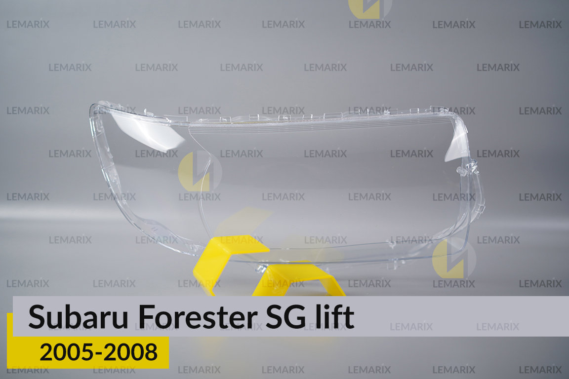 Стекло фары Subaru Forester SG (2005-2008) рест правое