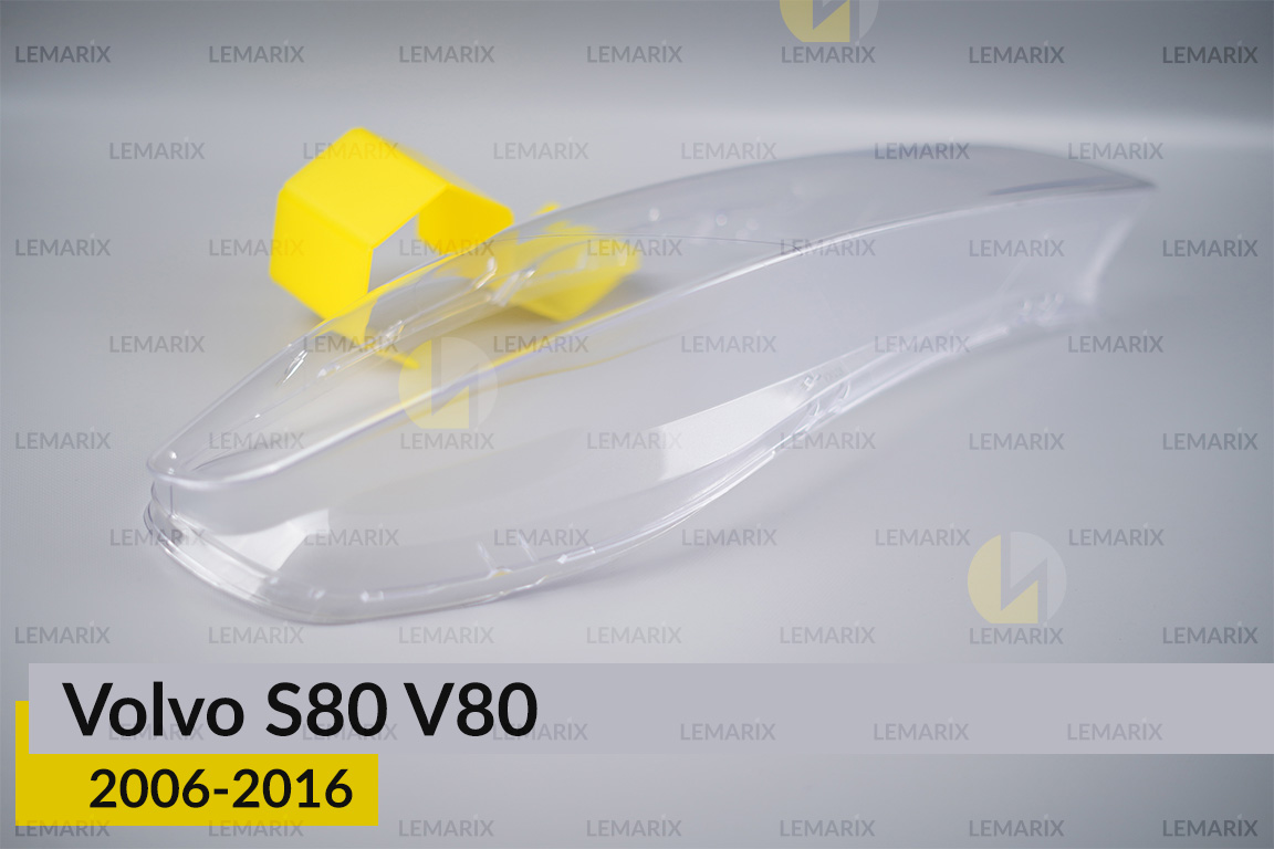 Скло фари Volvo S80 V80 (2006-2016) праве
